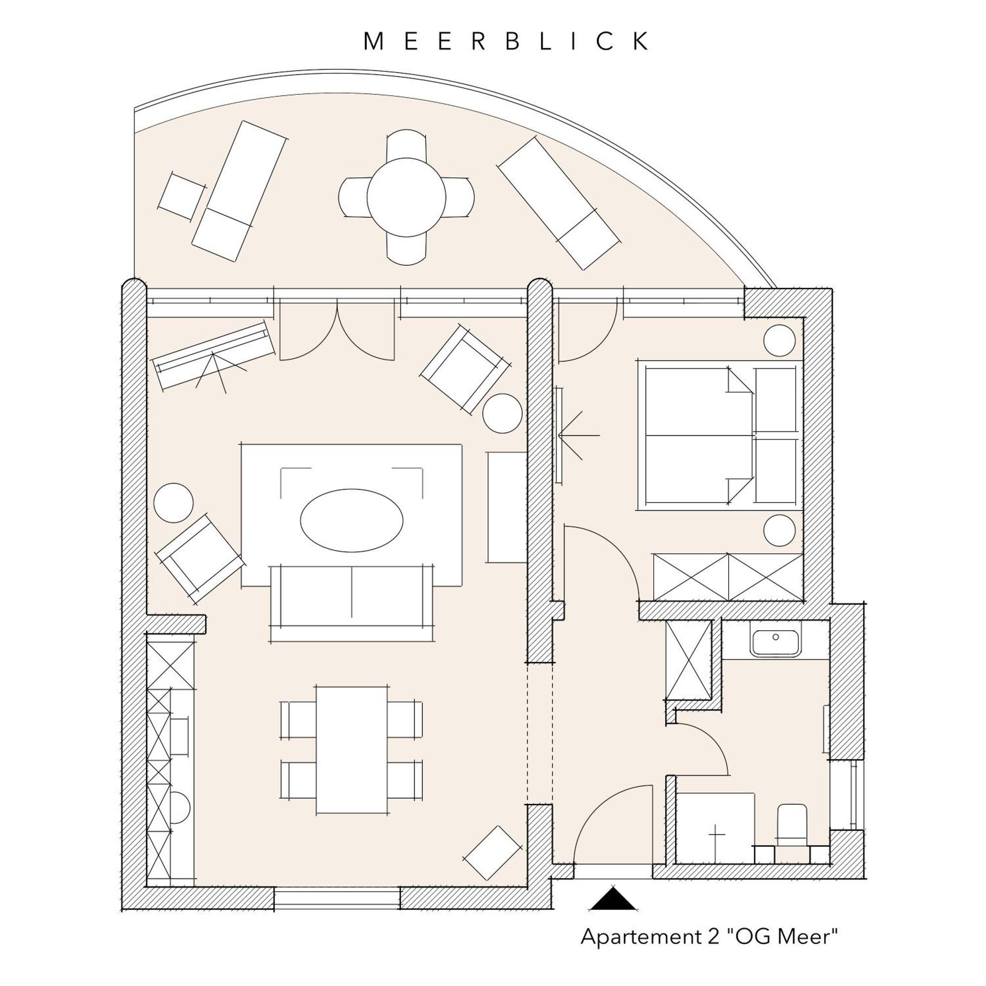 Apartment Meerblick - Achterkerke *